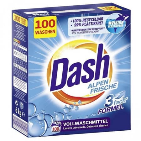 Пральний порошок Dash Alpen Frische Universal 5 кг