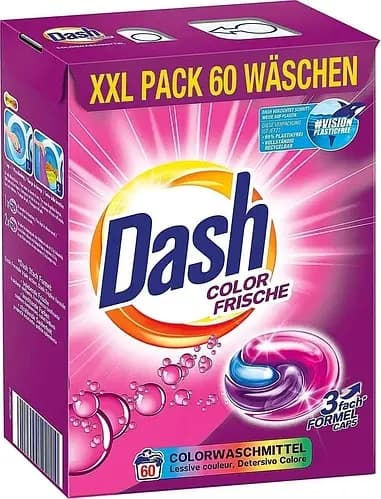 Капсули для прання Dash Color Frische 3in1, 60 шт.