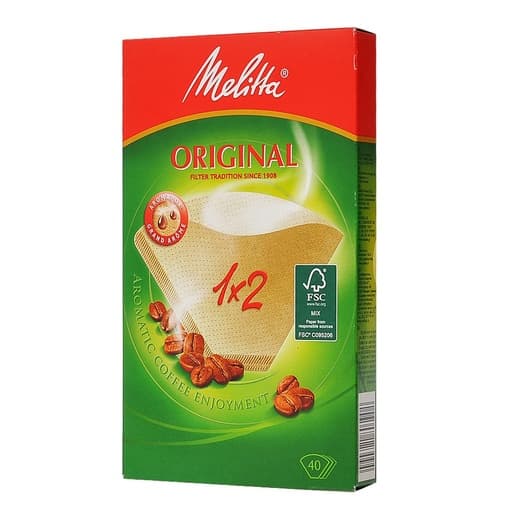 Фільтр-пакети для кави Melitta 1×2, 40 шт.