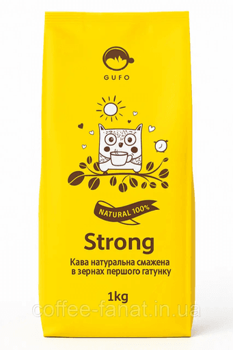 Кава в зернах Gufo Strong 1 кг