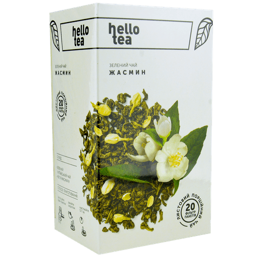 Чай Hello Tea «Жасмін», 20 пакетиків