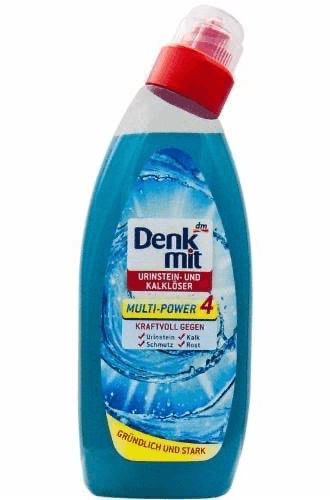 Засіб для чищення унітазу Denkmit WC-Reiniger Urinstein & Kalkloser 750 мл