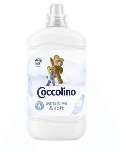 Ополіскувач для білизни Coccolino Sensitive & Soft 1,7 л