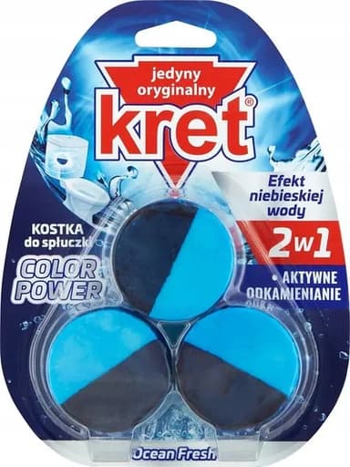 Кубики для зливного бачка Kret, 3 × 50 г