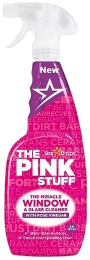 Засіб для миття вікон The Pink Stuff Rose Vinegar 750 мл