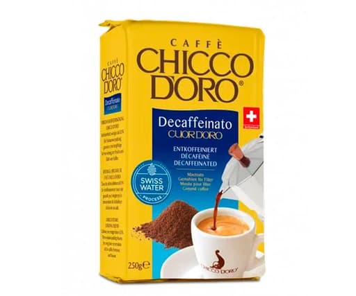 Кава мелена Chicco d'Oro Dek без кофеїну 250 г