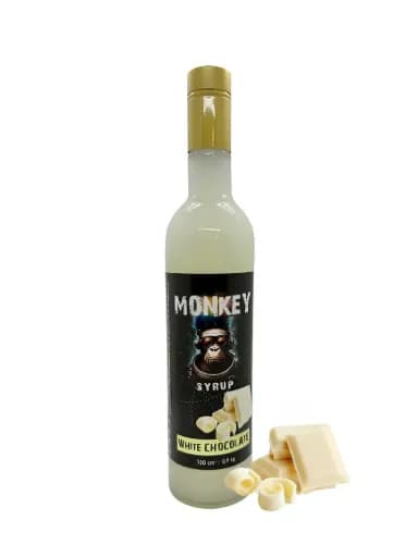 Сироп Monkey Білий Шоколад 0,7 л