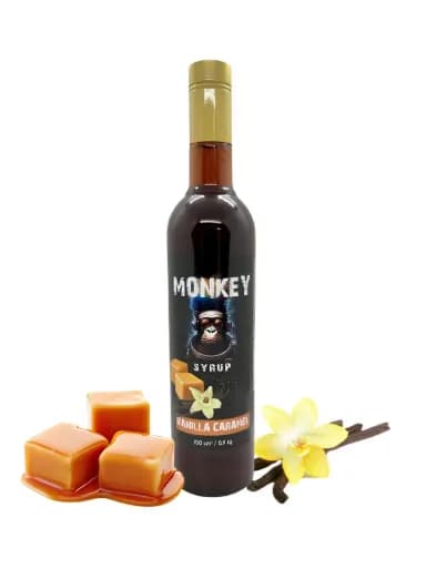 Сироп Monkey Ванільна Карамель 0,7 л