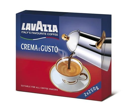 Мелена кава Lavazza Crema e Gusto 2×250 г
