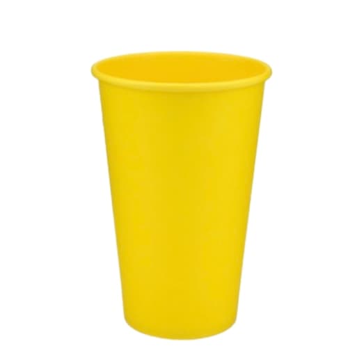 Паперовий стакан Yellow Cup 500 мл
