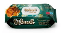 Вологі серветки WEWI Rose, 120 шт.