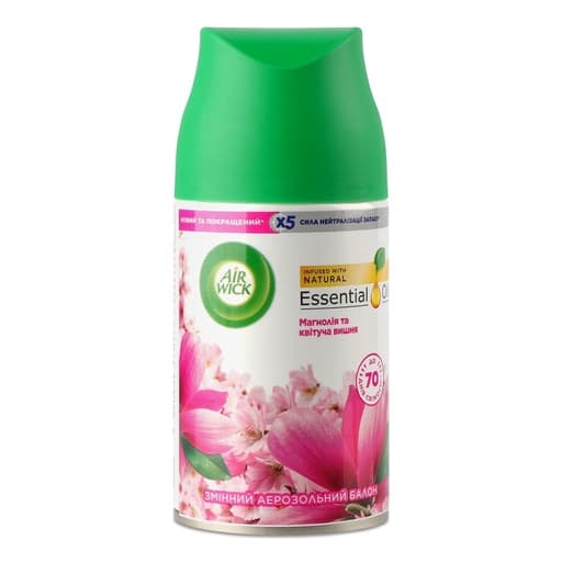 Змінний балон Air Wick Freshmatic «Магнолія та квітуча вишня»