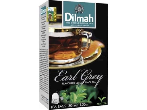 Чай чорний Dilmah «Граф Грей» у пакетиках, 20 × 1,5 г