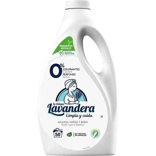 Гель Lavandera 2,5л (50) 0% Ingredientes Naturales (Дитячий) БІЛА 4*
