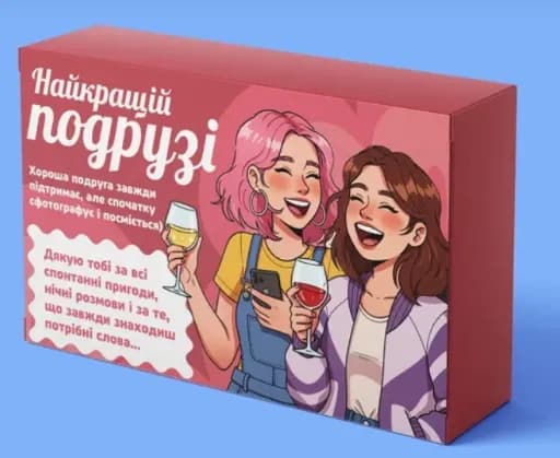 Шоколадний подарунок «Найкращій подрузі»