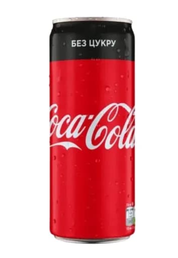 Coca-Cola Zero 0,33 л ж/б