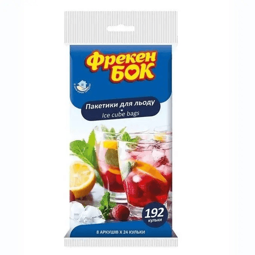 Пакети для льоду, 192 кубики