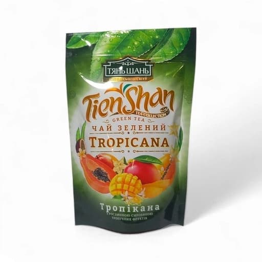 Чай зелений Tien Shan «Тропічними фруктами» 80 г