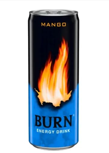 Енергетичний напій Burn Mango 0,25 л