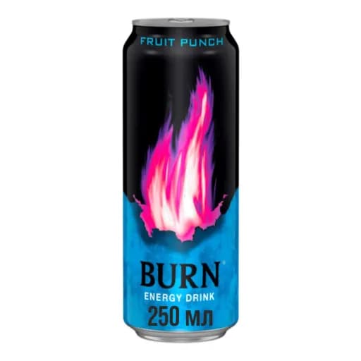 Енергетичний напій Burn Fruit Punch 0,25 л
