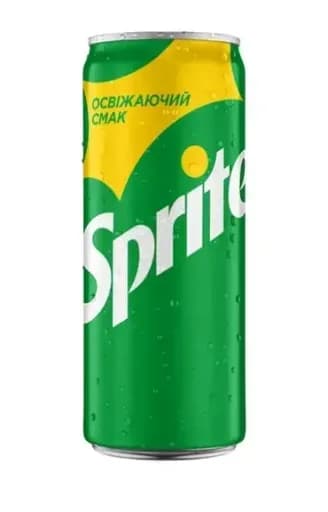 Газований напій Sprite 0,33 л ж/б