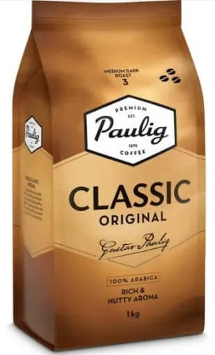 Кава в зернах Paulig Classic 1 кг