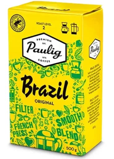 Мелена кава Paulig Brazil Original 500 г