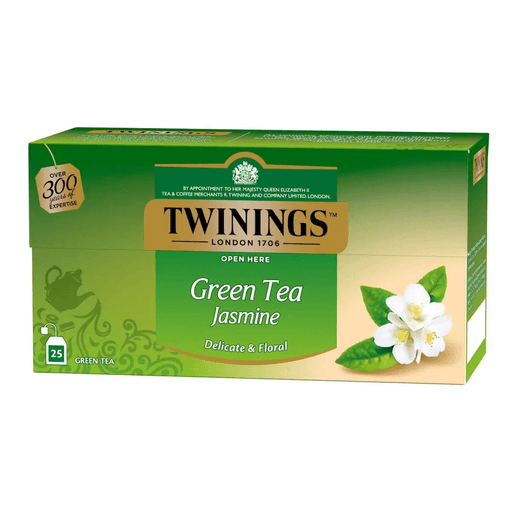 Чай Twinings зелений з жасміном у пакетиках, 25 пак. × 1,8 г