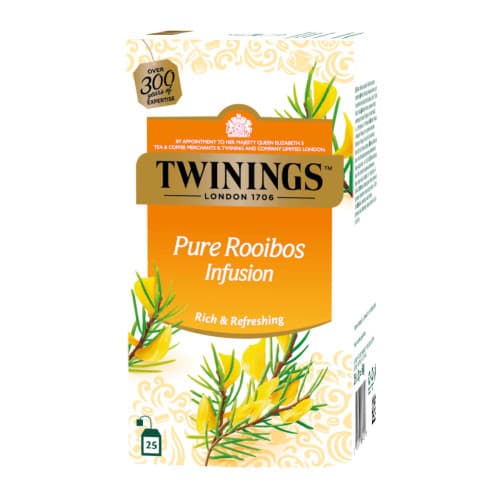 Чай Twinings Ройбуш у пакетиках, 25 пак. × 2 г