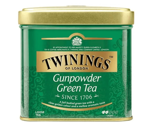 Чай Twinings зелений Ганпаудер листовий у ж/б, 100 г
