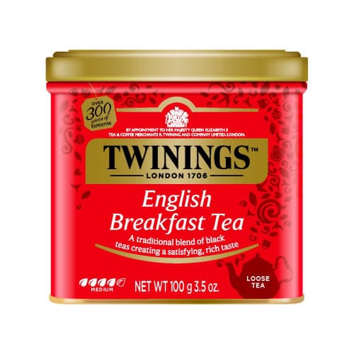 Чай Twinings чорний Англійський сніданок листовий у ж/б, 100 г