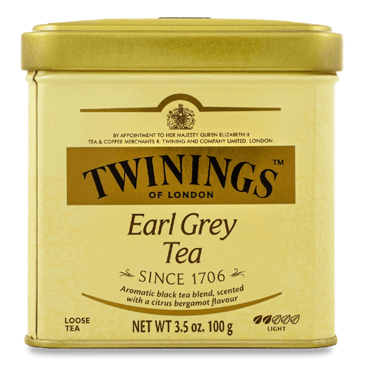 Чай Twinings чорний Ерл Грей листовий у ж/б, 100 г