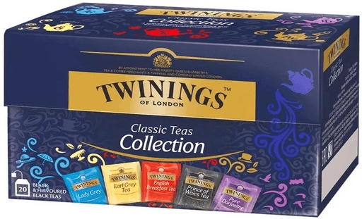 Чай Twinings асорті «Класична колекція» у пакетиках, 20 пак. × 2 г