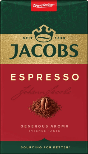 Мелена кава Jacobs Espresso 230 г