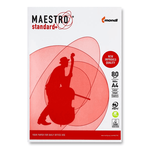 Папір офісний А4 Maestro Standard+, 500 аркушів