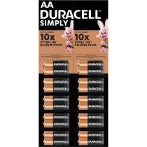 Батарейки Duracell AA (LR06), 20 шт.
