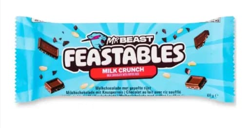 Шоколад Feastables MrBeast Milk Crunch