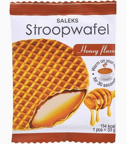 Вафля Stroopwafel SALEKS з карамеллю та медом 33 г