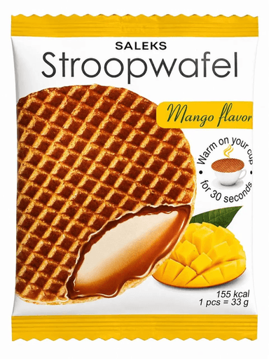 Вафля Stroopwafel SALEKS зі смаком манго 33 г
