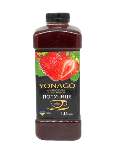 Фруктово-ягідний вітамінний напій Yonago Полуниця 1,15 кг