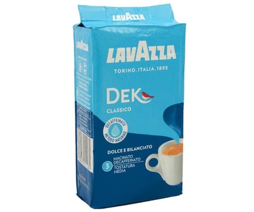 Мелена кава Lavazza Dek 250 г без кофеїну