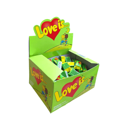 Жувальні гумки Love is «яблуко і лимон»