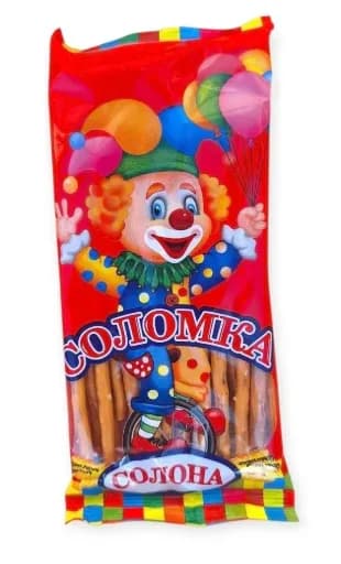 Соломка Клоун 40грм Солона