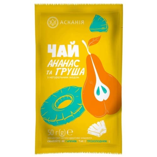 Чай-саше Асканія «Ананас та груша»