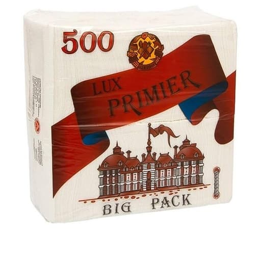 Серветки VIP 24×24 см, 500 шт.