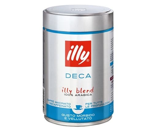 Кава мелена illy Decaffeinato без кофеїну 250 г