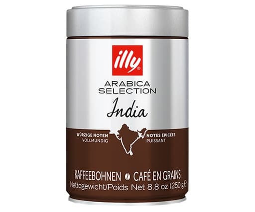 Кава в зернах illy Індія 250 г