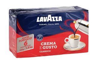 Lavazza Crema e Gusto срібло 6х250г мелена 18шт\ящ WIX_0000000915 фото