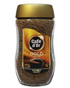 Кава розчинна Cafe d'Or Gold 100 г у скляній банці WIX_0000001098 фото