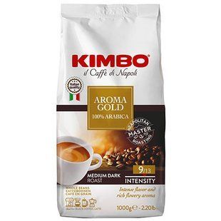 Kimbo Aroma GOLD 100% arabica 1кг зерно 2400000000532 фото